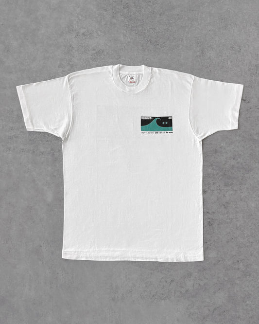 Vintage 90s “Catch the Wave” Borland C++ 4.0 Tee – Promo Tech Shirt