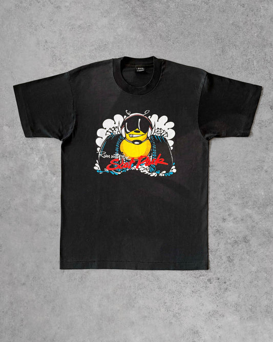 Vintage 1980s “Run with the Scat Pack” Dodge Tee – Mopar Muscle Car Shirt - Screen Stars Best
