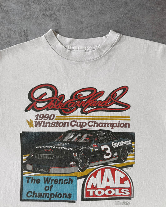 Vintage Dale Earnhardt Nascar T-Shirt – 1990 Winston Cup Champion – Made in USA