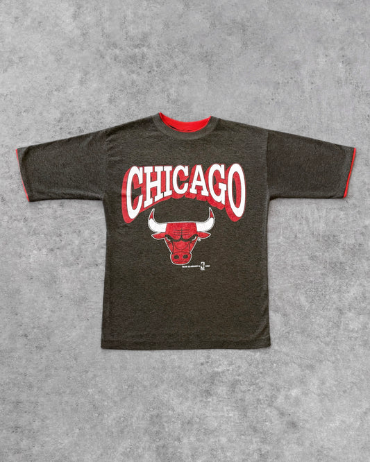 Vintage 1992 Chicago Bulls Double Layered Single Stitch T-Shirt
