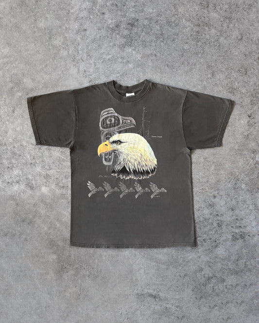 Vintage Mid 1990s Victoria Canada Bald Eagle T-Shirt