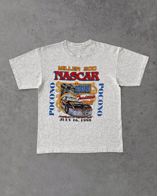 Vintage 1995 NASCAR Miller 500 Tee – Pocono Raceway